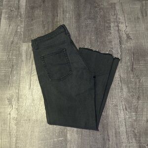 Goodfellow & Co Charcoal Frayed Hem Jeans